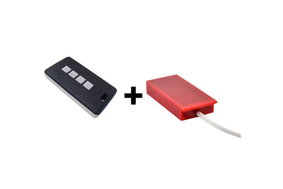 Télécommande et détecteur de pluie pour fenêtre de toit à ouverture électrique