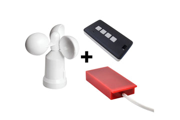Télécommande, capteur de vent et de pluie pour fenêtre de toit à ouverture électrique